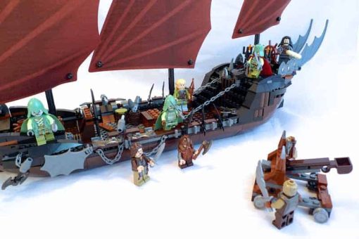 Lord Of The Rings Hobbit Pirate Ship Ambush 79008 Ideas Creator Expert Building Blocks Kids Toy 5