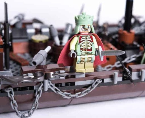 Lord Of The Rings Hobbit Pirate Ship Ambush 79008 Ideas Creator Expert Building Blocks Kids Toy 7