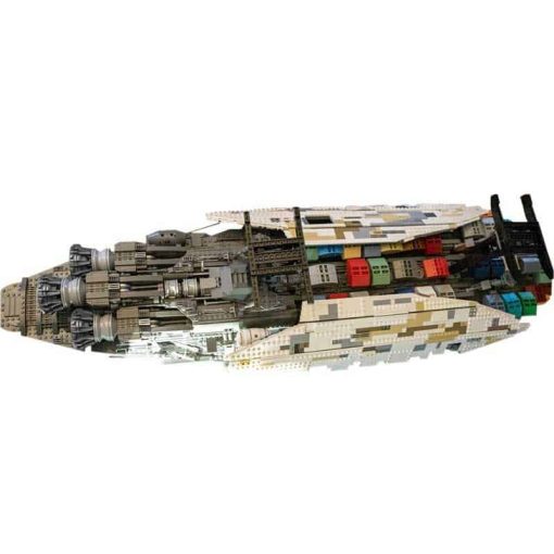 MOC 33315 Star Wars GR 75 Rebel Transport C5091 UCS Space Ship Building Blocks Kids Toy 7