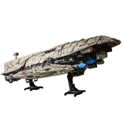 MOC 33315 Star Wars GR 75 Rebel Transport C5091 UCS Space Ship Building Blocks Kids Toy 8