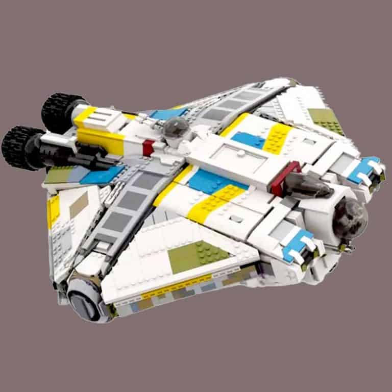 Star Wars The Ghost VCX-100 Armed Freighter MOC-37032 Space Ship ...