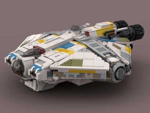 MOC 37032 C4193 The Ghost VCX 100 Star Wars Armed Freighter Space Ship Building Blocks Kids Toy 2