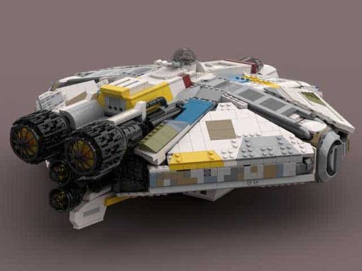 MOC 37032 C4193 The Ghost VCX 100 Star Wars Armed Freighter Space Ship Building Blocks Kids Toy 4