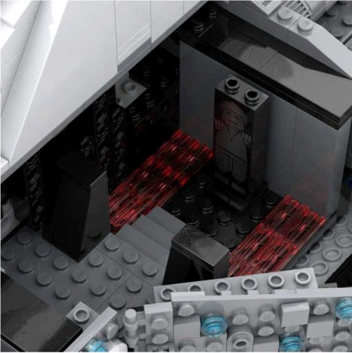 MOC 43186 C4316 Star Wars Venator Class Republic Attack Cruiser Space Ship Building Blocks Kids Toy 3