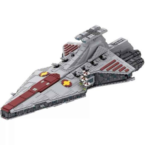 MOC 43186 C4316 Star Wars Venator Class Republic Attack Cruiser Space Ship Building Blocks Kids Toy 7