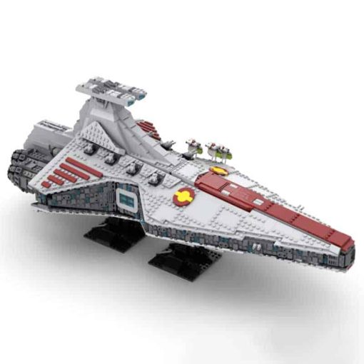 MOC 43186 C4316 Star Wars Venator Class Republic Attack Cruiser Space Ship Building Blocks Kids Toy 9