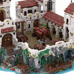 MOC 49155 Pirates Of Barracuda Bay Eldorado Fortress C4758 Pirates Castle Building Blocks Kids Toy 3