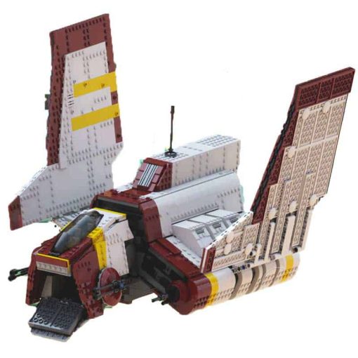 MOC 60420 Star Wars Republic Nu class Attack Shuttle C7422 Clone Wars Building Blocks Kids Toy 4