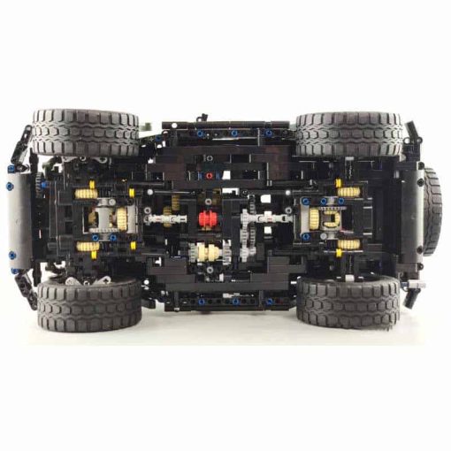 Mould King 13124 Jeep Rubicon Technic Off Road Pickup Truck Adventure Super Car Building Blocks Kids Toy Gift 3