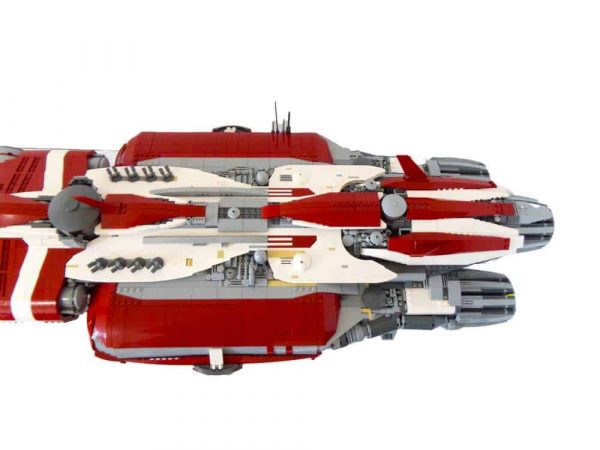 Mould King 21002 Star Wars Old Republic Cruiser Zith Class Destroyer Building Blocks Kids Toy 5