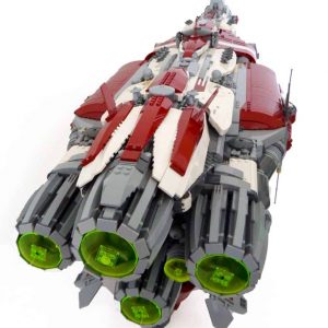 Mould King 21002 Star Wars Old Republic Cruiser Zith Class Destroyer Building Blocks Kids Toy 7