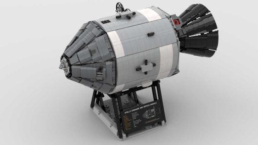 Mould King 21006 Lunar Module NASA Apollo 11 Space Shuttle Ideas Creator Building Blocks Kids Toy Gift 2