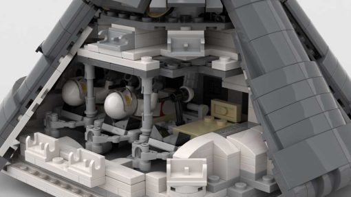 Mould King 21006 Lunar Module NASA Apollo 11 Space Shuttle Ideas Creator Building Blocks Kids Toy Gift 4