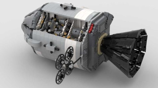 Mould King 21006 Lunar Module NASA Apollo 11 Space Shuttle Ideas Creator Building Blocks Kids Toy Gift 6