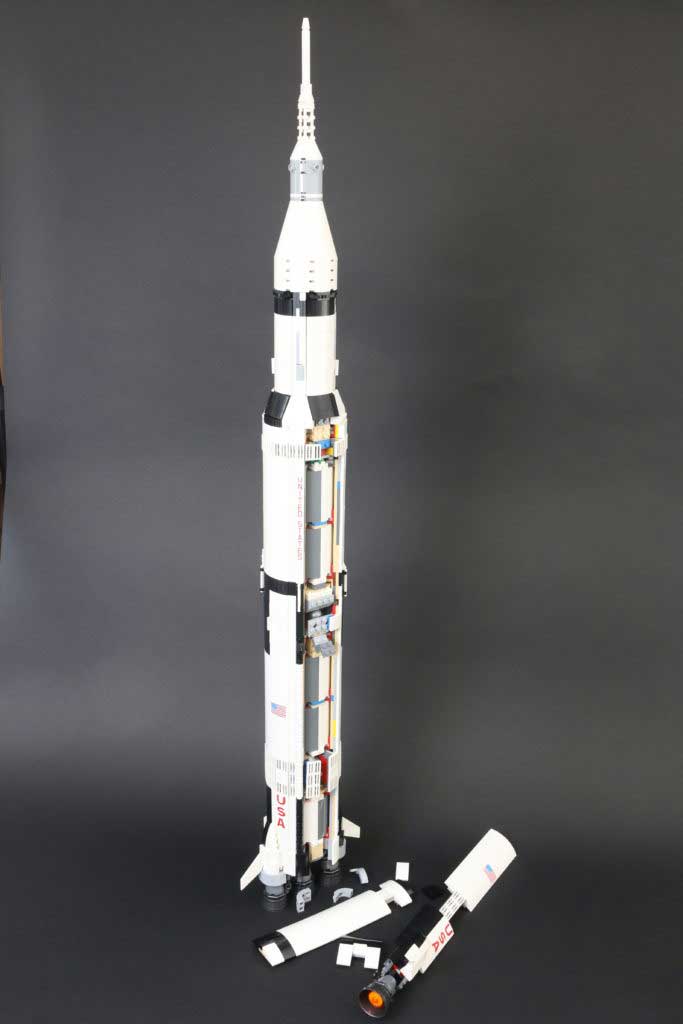 pilfer orientering præmie NASA Apollo Saturn V Rocket 21309 Lunar Module Ideas Creator Expert Series  1969Pcs Building Blocks Kids Toy 37003 60005 12006 | HeroToyz