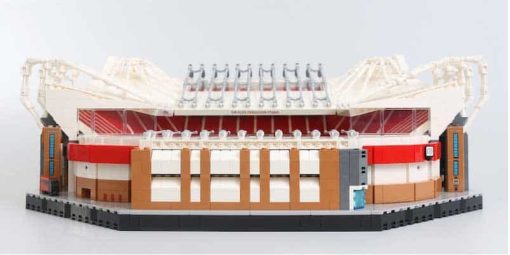 Old Trafford Manchester United Football Stadium 10272 JJ000 Ideas Creator Expert Series Building Blocks Kids Toy 2
