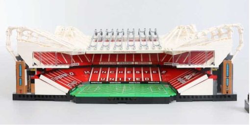 Old Trafford Manchester United Football Stadium 10272 JJ000 Ideas Creator Expert Series Building Blocks Kids Toy 3