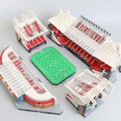 Old Trafford Manchester United Football Stadium 10272 JJ000 Ideas Creator Expert Series Building Blocks Kids Toy 6