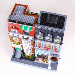 Pet Shop 10218 City Street View King 180065 Ideas Creator Expert Series Modular Building Blocks Kids Toy Gift 6