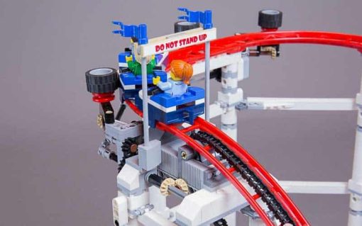 Roller Coaster 10261 lepin 15039 Theme Park Street View ideas Creator Series Modular Building Blocks Kids Toy 5