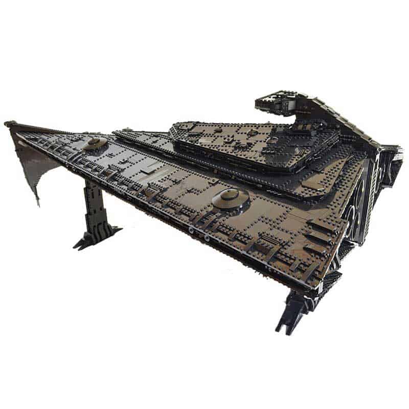 Mould King 21004 Star Wars Eclipse Class Dreadnought Star Destroyer UCS  With Interior 10101Pcs Building Blocks Kids Toy Gift