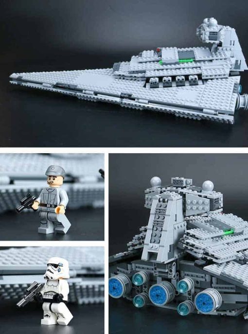 Star Wars Imperial Star Destroyer ISD 75055 05062 Monarch space ship Building Blocks Kids Toy Gift 2