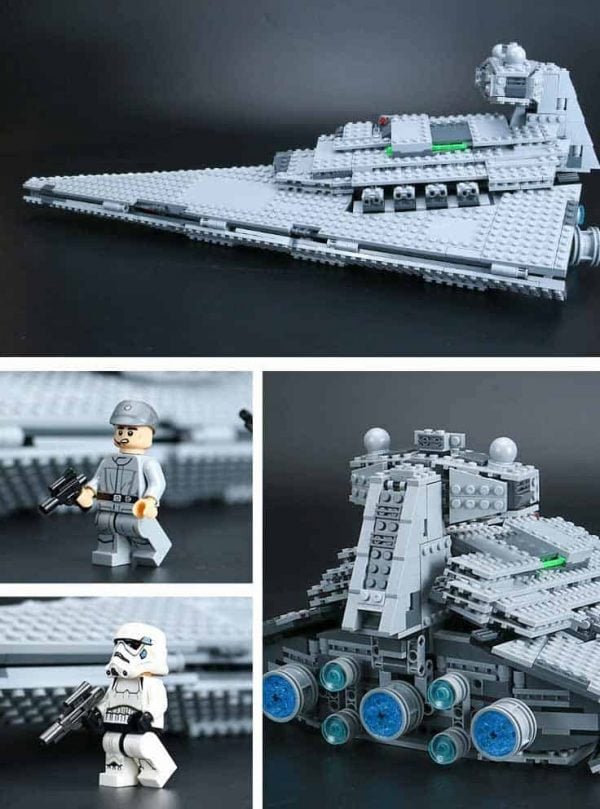 Star Wars Imperial Star Destroyer ISD 75055 Monarch 1359Pcs Building ...