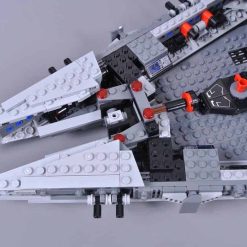 Star Wars Mandalorian Imperial Light Cruiser 75315 89006 Moff Gideon baby yoda Space Ship Building Blocks Kids Toy 3