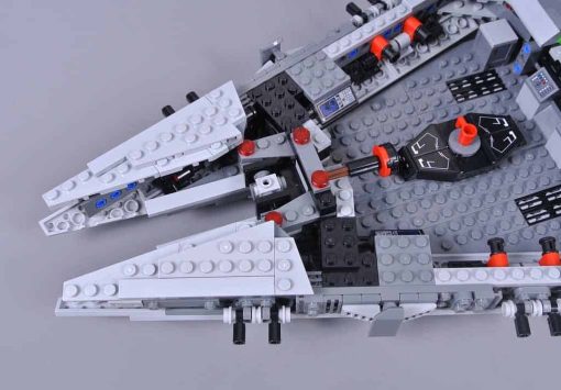 Star Wars Mandalorian Imperial Light Cruiser 75315 89006 Moff Gideon baby yoda Space Ship Building Blocks Kids Toy 3