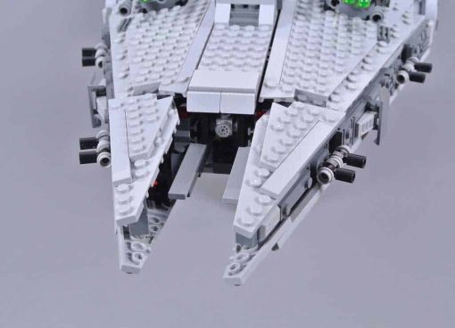 Star Wars Mandalorian Imperial Light Cruiser 75315 89006 Moff Gideon baby yoda Space Ship Building Blocks Kids Toy 7