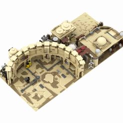 Star Wars Mandalorian Tatooine Mos Eisley Cantina Spaceport MOC 41406 C5332 UCS Modular Building Blocks kids Toy 5