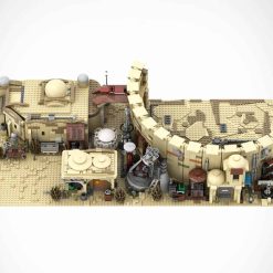 Star Wars Mandalorian Tatooine Mos Eisley Cantina Spaceport MOC 41406 C5332 UCS Modular Building Blocks kids Toy 6