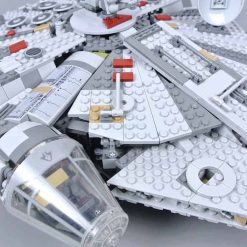Star Wars Millennium Falcon 75257 LJ99022 Space Ship Building Blocks Kids Toys 7