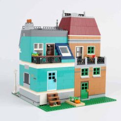 Bookshop 10270 Lepin 10201 City Street View Ideas Creator Series Modular Building Blocks Kids Toy