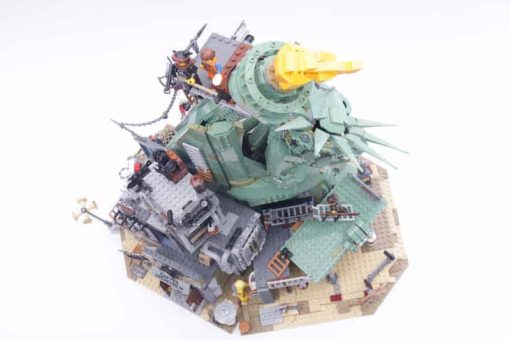 Welcome to Apocalypseburg 70840 45014 Statue of Liberty Ideas Creator Expert Series Modular Building Blocks Kids Toy 2