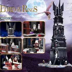 Lord of the rings 112501 pinnacle of orthanc Building blocks Kids Toys Gift
