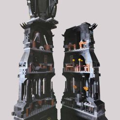 112501 The Lord of the Rings Oshankhtar Tower of Orthanc MOC 33442 ideas creator building blocks kids toy 2