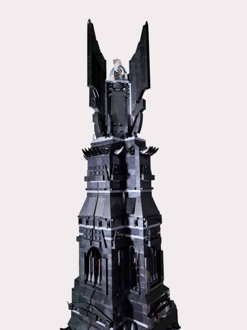 112501 The Lord of the Rings Oshankhtar Tower of Orthanc MOC 33442 ideas creator building blocks kids toy 3