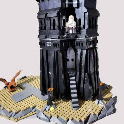 112501 The Lord of the Rings Oshankhtar Tower of Orthanc MOC 33442 ideas creator building blocks kids toy 4