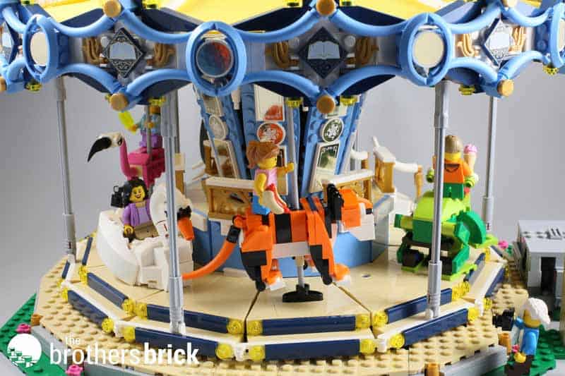 Building Blocks Sets Creator 15036 Expert The Carousel Model Brick Toys for Kids 