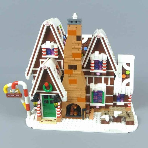 Gingerbread house 10267 King X19075 Ideas Creator series building blocks kids toy