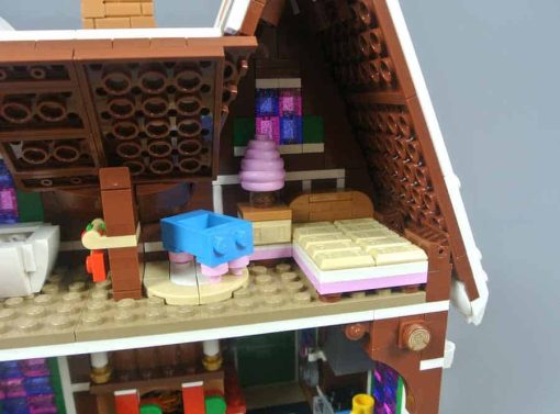 Gingerbread House 10267 king X19075 Ideas Creator Expert Series Modular Building Blocks Kids Toy 5
