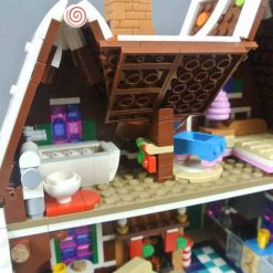 Gingerbread House 10267 king X19075 Ideas Creator Expert Series Modular Building Blocks Kids Toy 6