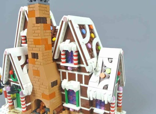 Gingerbread House 10267 king X19075 Ideas Creator Expert Series Modular Building Blocks Kids Toy 7