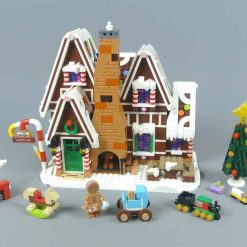 Gingerbread House 10267 king X19075 Ideas Creator Expert Series Modular Building Blocks Kids Toy 8
