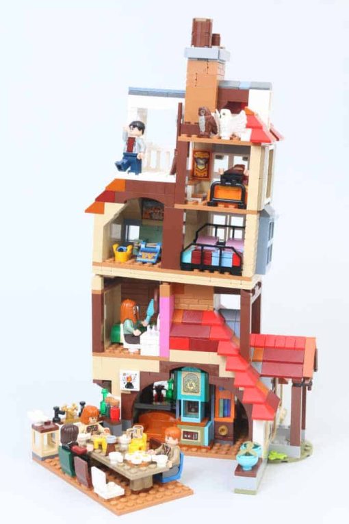 Harry Potter 75980 Attack on the Burrow lepin 70070 Magic Home Ideas Creator Building Blocks Bricks Kids Toy 2