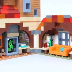 Harry Potter 75980 Attack on the Burrow lepin 70070 Magic Home Ideas Creator Building Blocks Bricks Kids Toy 3