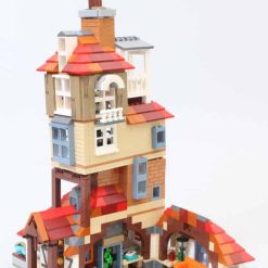 Harry Potter 75980 Attack on the Burrow lepin 70070 Magic Home Ideas Creator Building Blocks Bricks Kids Toy 4