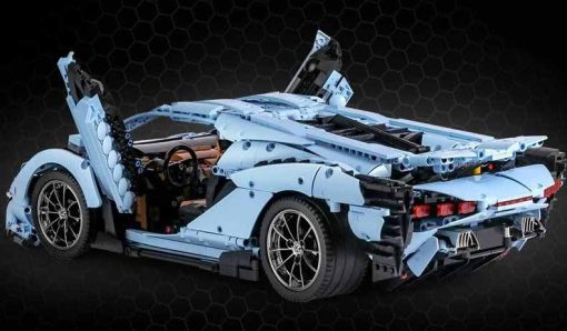 Mould King 13056 Lamborghini Technic Super Hyper Race Car Building Blocks 5 800x800 1