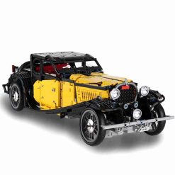 Mould KIng 13080 Bugatti T50 Vintage Technic Car Ideas Creator Building Blocks Kids Toy
